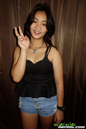 Adorable Thai chick is going to taste hard foreign dick