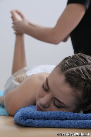 Brunette with great hair is going to let him do a lot to her