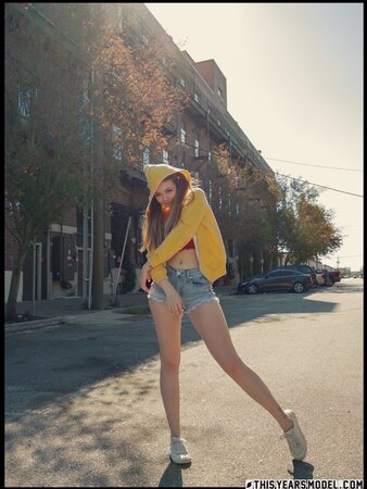 Playful teen with cute pigtails knows how to turn any man on