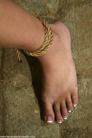 Annie Cruz dominated in a savage fashion in a BDSM fuck scene