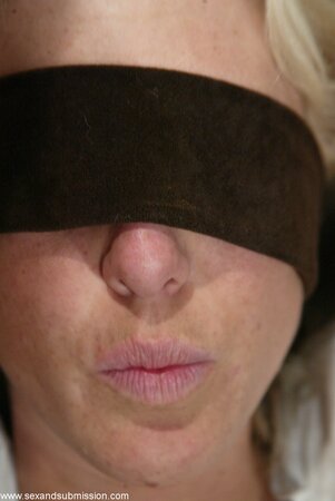 Her eyes will stay closed as this creep works all over her