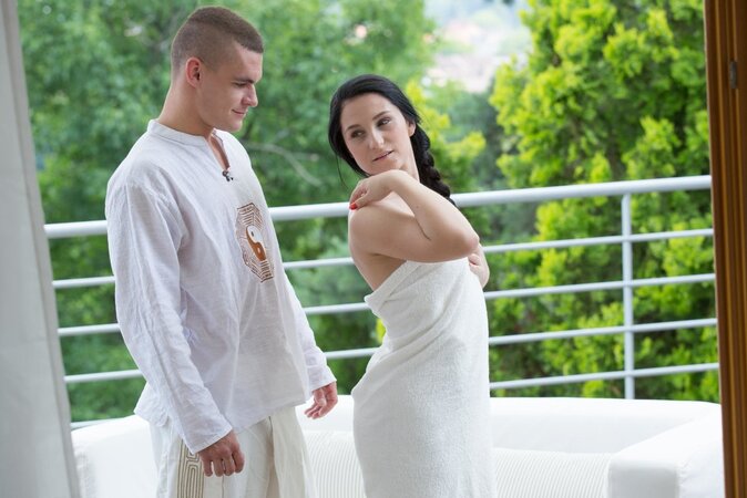 Kate Sky showcasing her abilities and enthusiasm right away