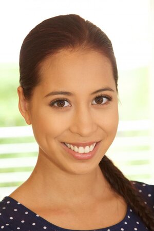 Brunette covered in oil during her lesbo massage experience