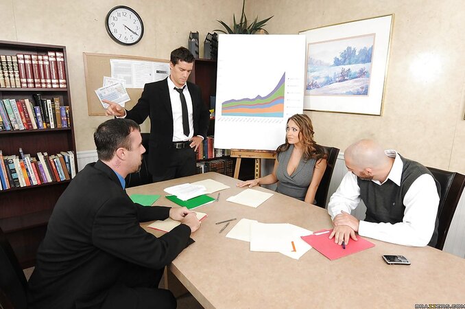 She wants to pound massive cock every day while at work