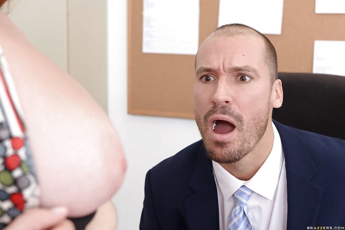 They were really destined to be together as they fuck at work