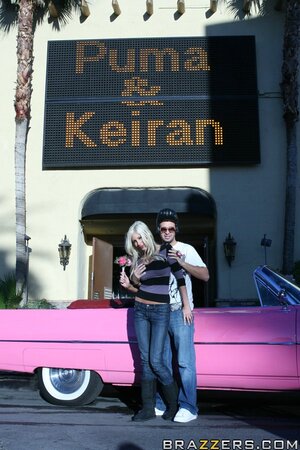 Puma Swede rides a large white dick in a hardcore scene