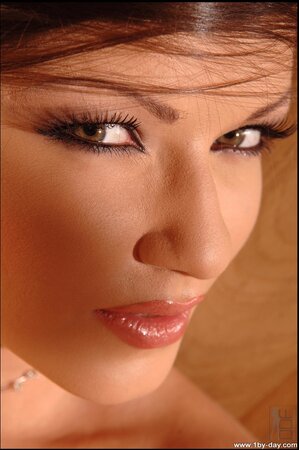 Totally mischievous European girl is going to play with it