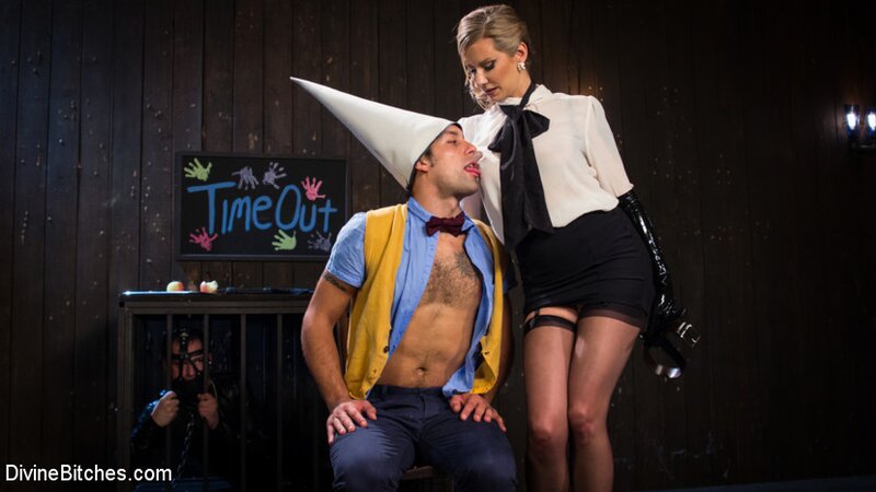 This lovely pornstar's physique is perfect for a real deal domme