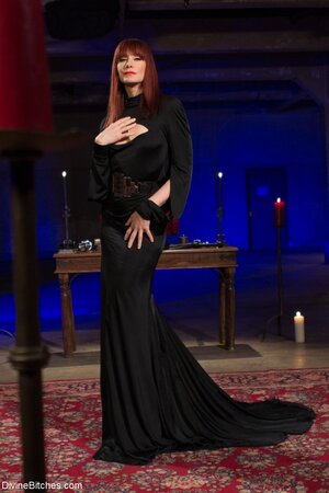 Maitresse Madeline Marlowe is going to bit this dude's dick off