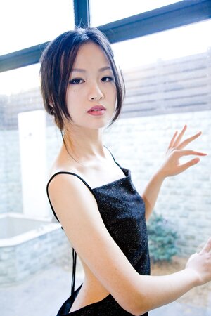 Teenage hoe lets out a piercing scream as she touches her twat