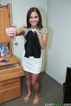 Her little pussy is going to be trained by a hard cock today