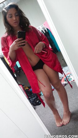 Abella Danger looks incredible while showing off half naked