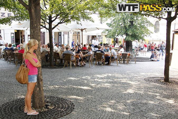 Angelic hottie Bella Baby is going to show her butthole in public