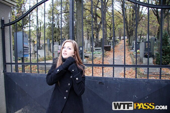 Abigaile Johnson is going to get gaped in the graveyard too