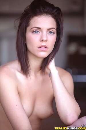 Short hair hottie is quite attractive and ready to get you off