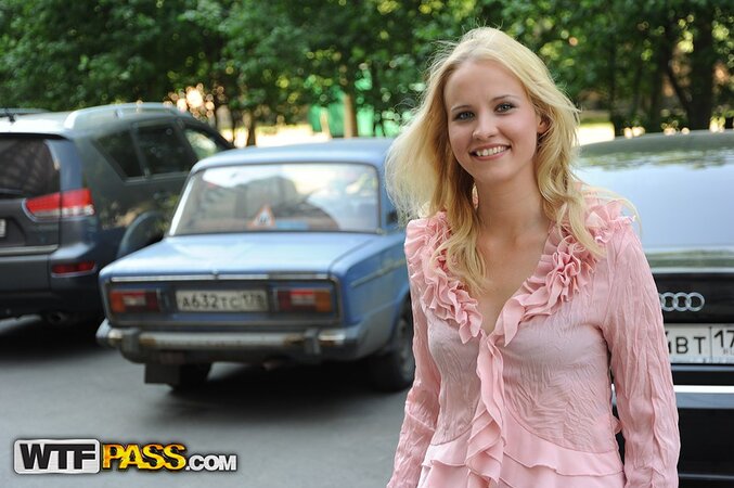 Overflowing with fluid, this Russian teen is ready to fuck