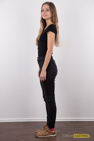 Hottie wears black most of the time to be real seductive