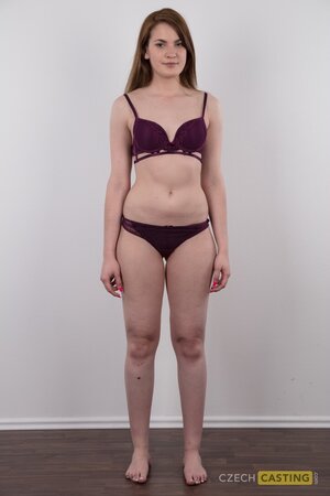 She has a signature boring office style that makes her sexy