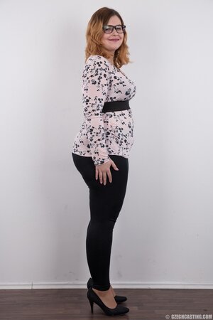 Her flawless pink pussy is shown as she teases the camera today