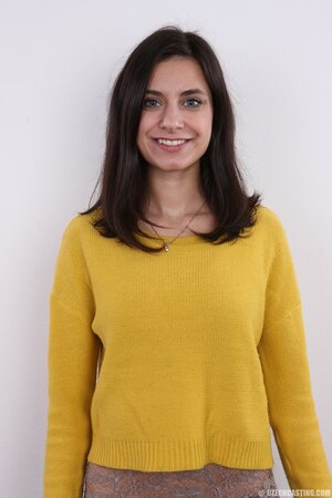 A dildo will probably be entering and exiting her pussy