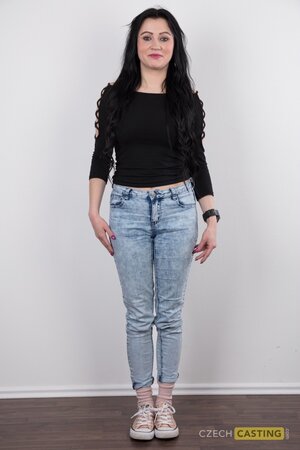 Those black panties are only a little bit too small for her