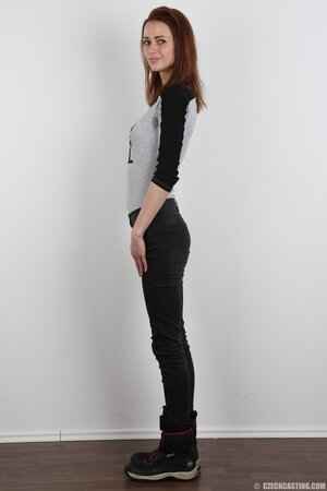 Her complementing outfits are often of dark and sexy colors