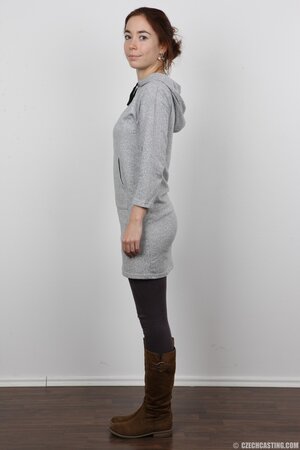 She also screamed and squealed after this casting session