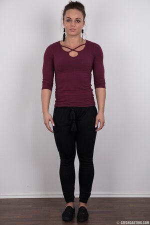 Just the way this fit girl looks at you tells you a fucking lot