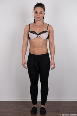 Just the way this fit girl looks at you tells you a fucking lot