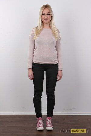 We hope cameraman sets the girl on the floor after this