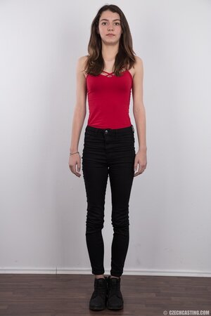 Confident teen cutie named Pandora is here to showcase her ass