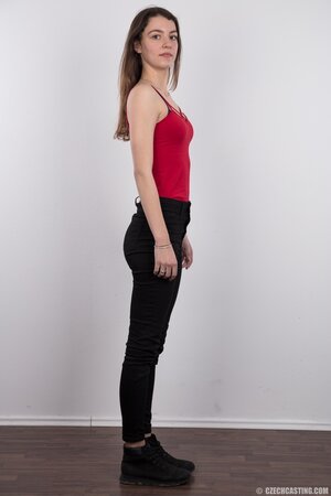 Confident teen cutie named Pandora is here to showcase her ass