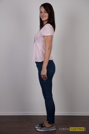 Vendula is showing off her body and looking great as well