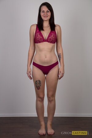 Vendula is showing off her body and looking great as well