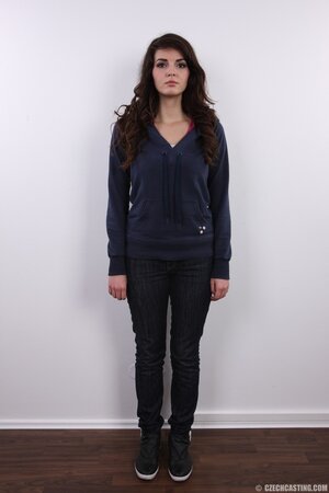 Cynthia Hill is showing off her natural tits and firm ass