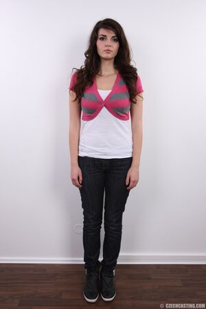 Cynthia Hill is showing off her natural tits and firm ass