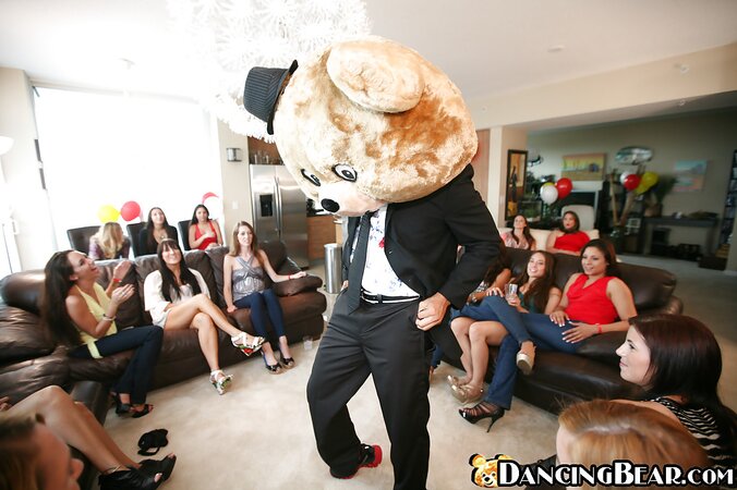 Deranged whores working hard on this pasty guy's boner