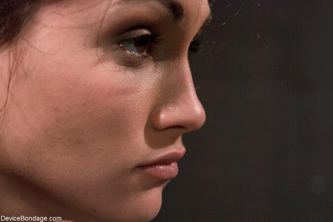 A bitch like that deserves a real hammering  from his hard dick