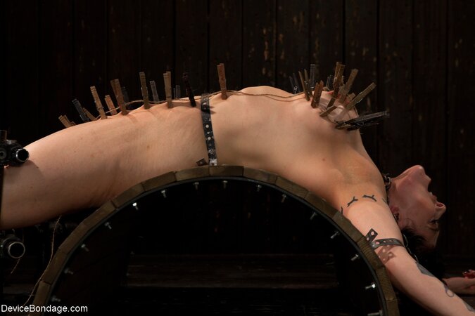 Annika is the brunette who has tattoos and a tight pussy hole