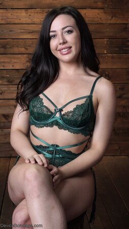 Tight girl in a straitjacket is going to get tortured hard