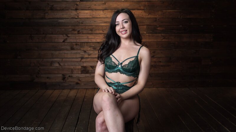 Tight girl in a straitjacket is going to get tortured hard