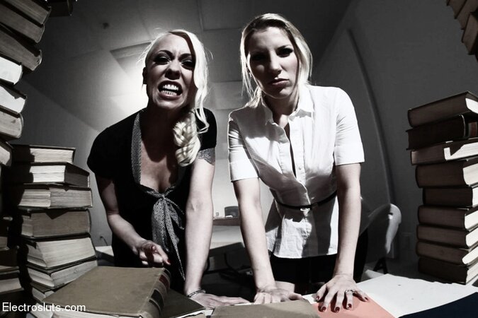 Bonnie Day is featured in a somewhat kinky lezdom gallery