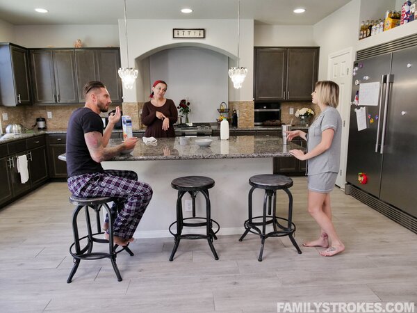 Cara May showing what she can do with a freaky stepdaddy