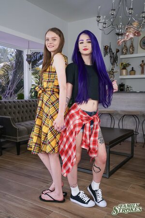 They had many orgasms in a taboo threesome fuck scene here