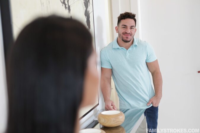 Latina hottie dreams of well lubricated cock and hard sex