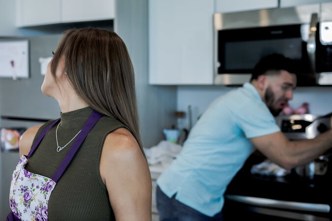 She does it in several positions with great intensity so yeah