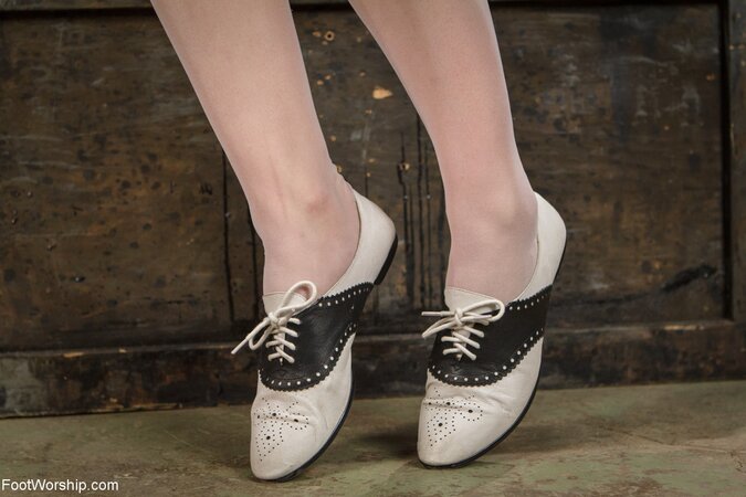 Socks and seductions in a very taboo gallery with HQ closeups