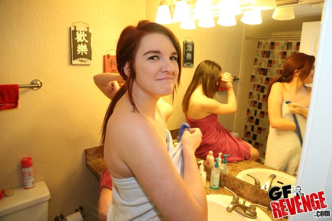 Redheaded chick and the other girl are pretty fucking wild