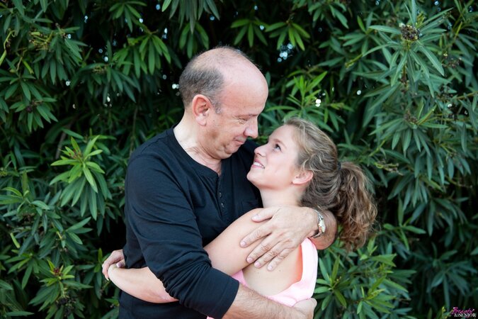 Bunny Baby shows great flexibility while teasing the camera