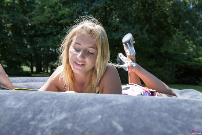 Arira Logan is going to worship cock and be nasty as well